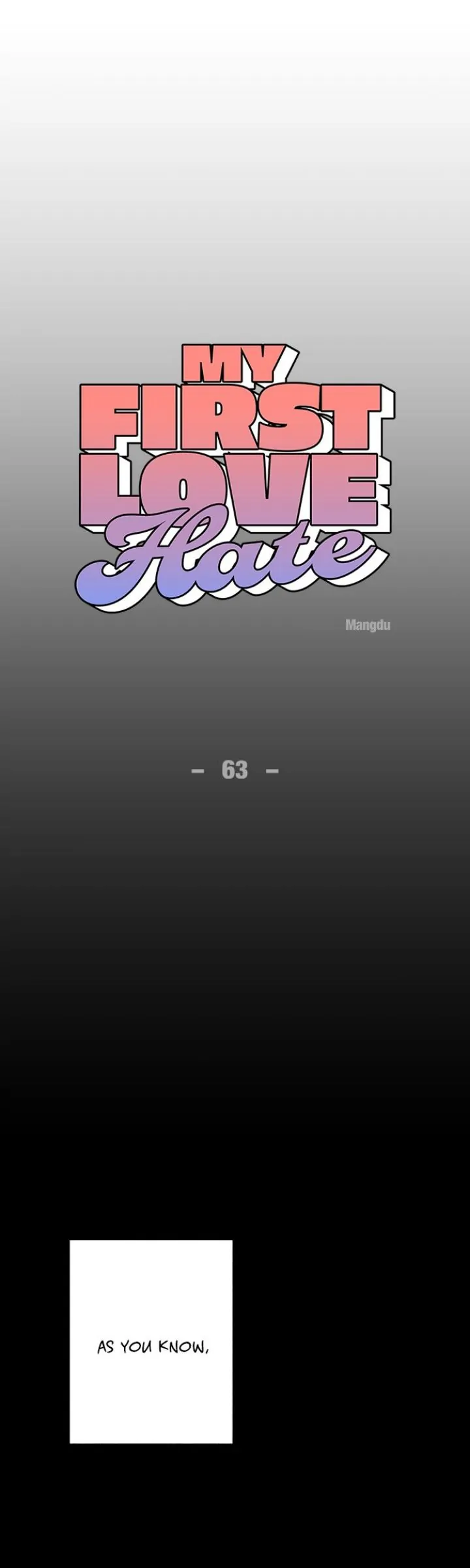 First Love, Lasting Hate Chapter 63 - page 7