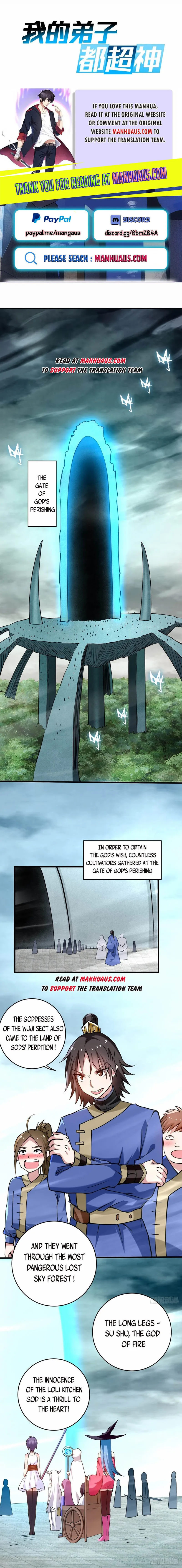 My disciples are super gods chapter 185 - page 1