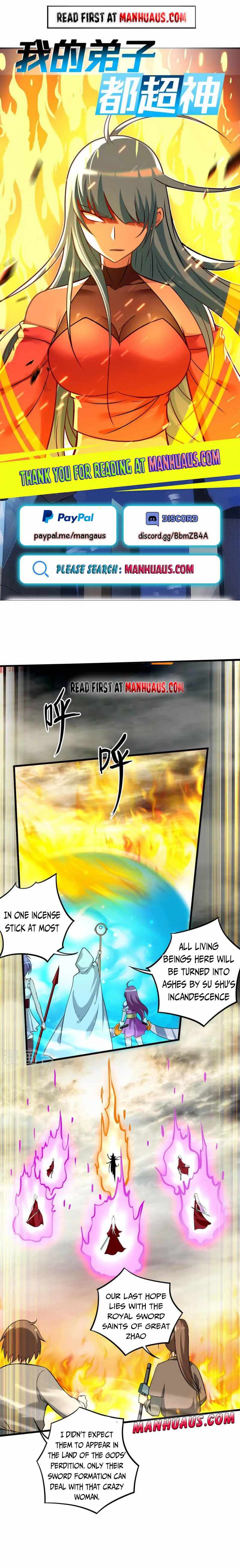 My disciples are super gods chapter 188 - page 1