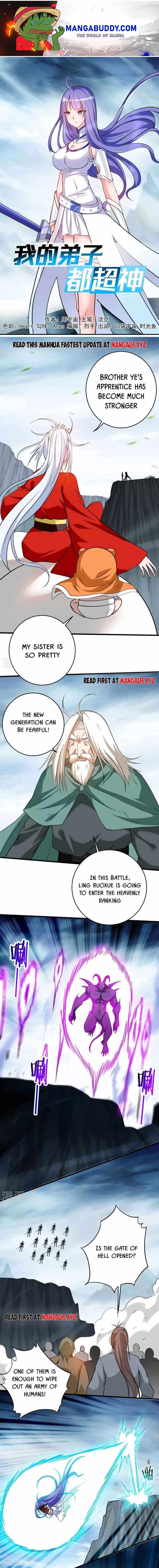 My disciples are super gods chapter 149 - page 1