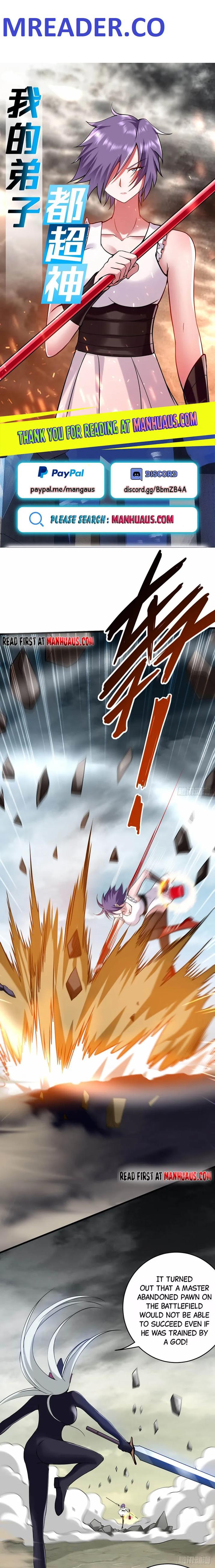 My disciples are super gods chapter 194 - page 1