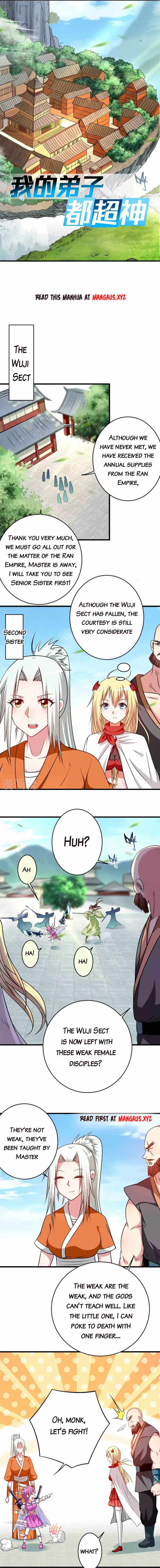 My disciples are super gods chapter 129 - page 1