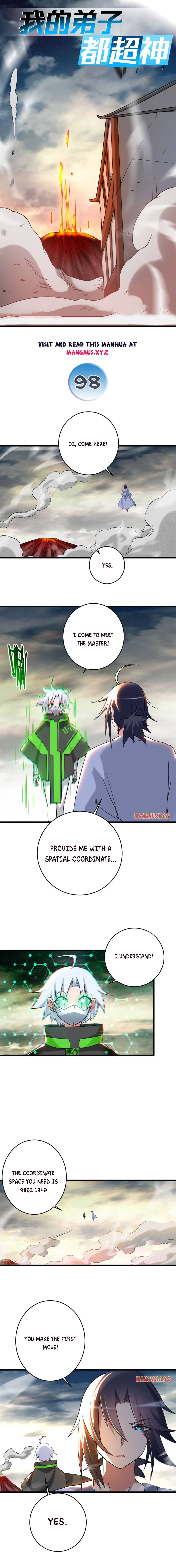 My disciples are super gods chapter 98 - page 1