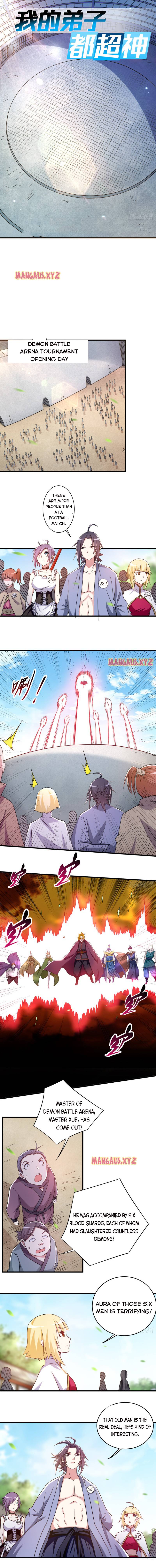 My disciples are super gods chapter 79 - page 1