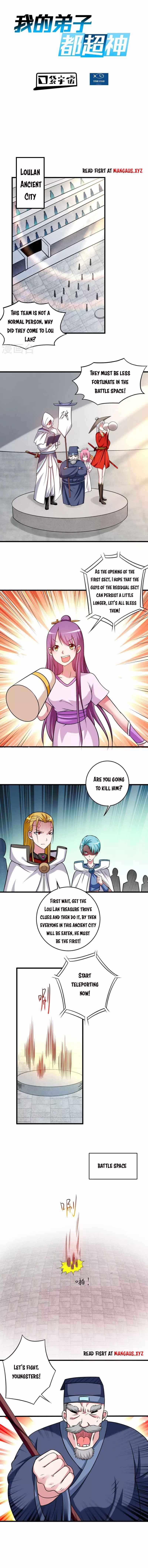 My disciples are super gods chapter 116 - page 1