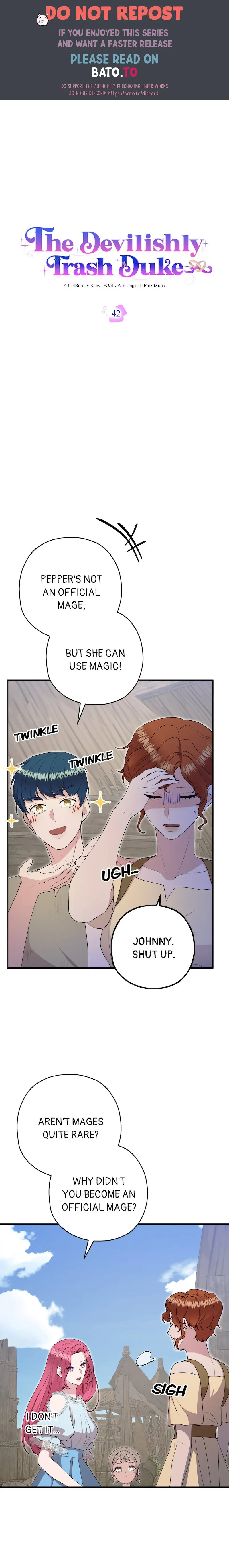The Devilishly Trash Duke Chapter 42 - page 1