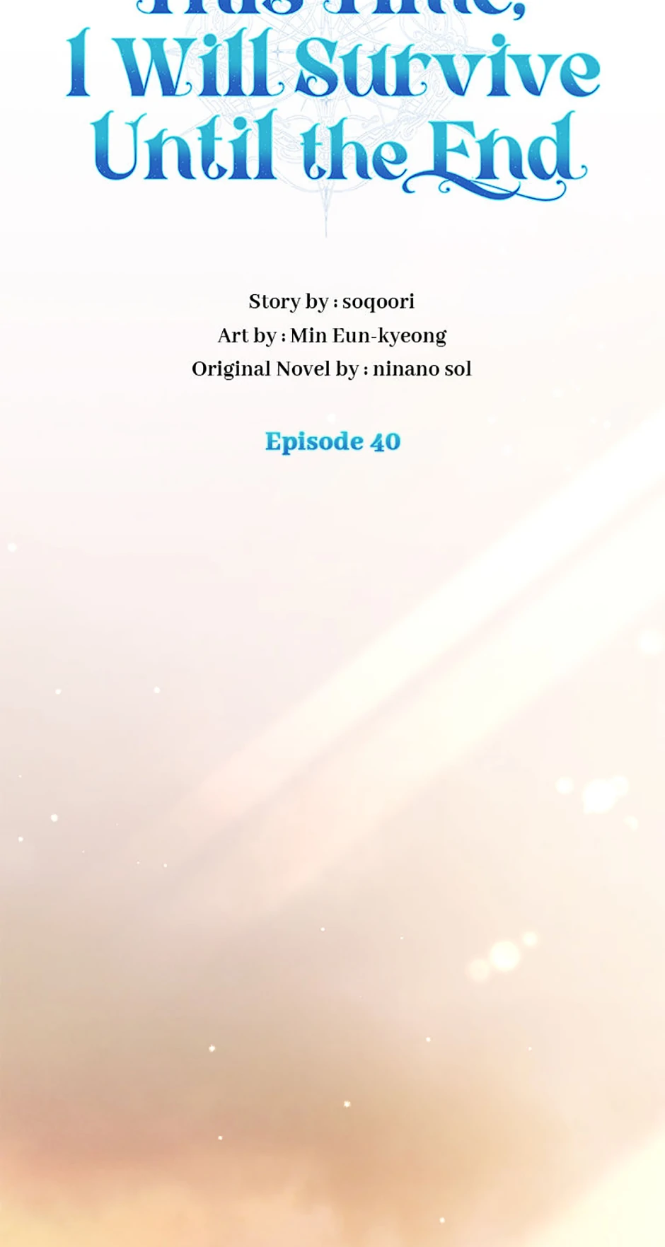 This Time, I Will Survive Until the End Chapter 40 - page 27