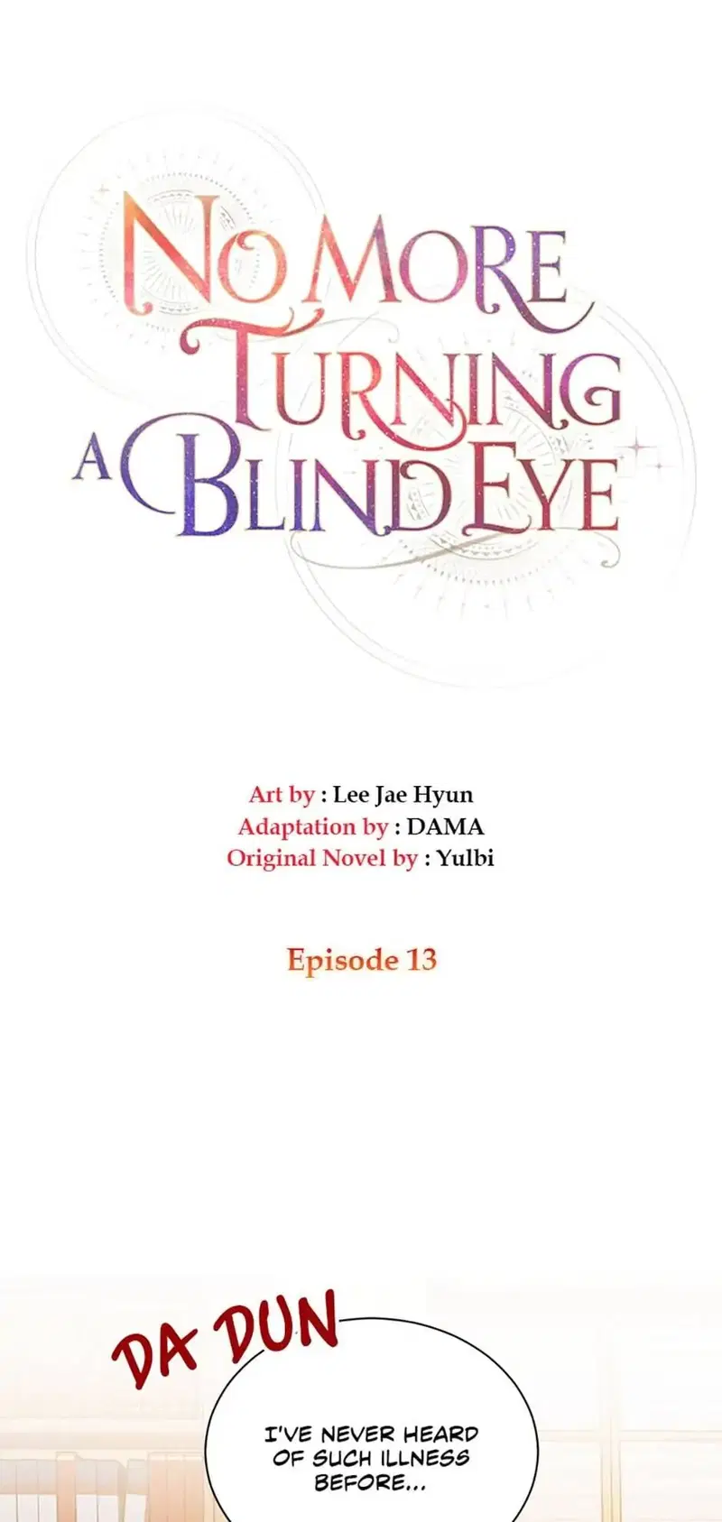 No More Turning a Blind Eye Chapter 12 - page 22