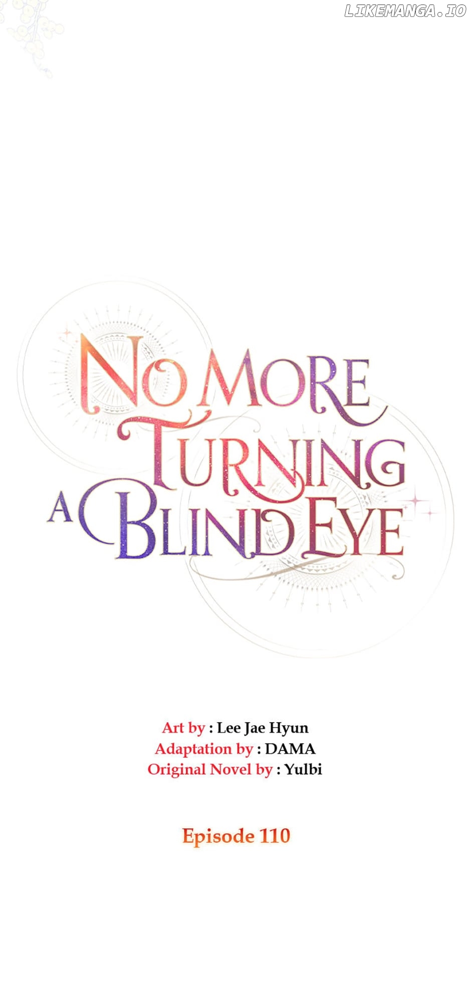 No More Turning a Blind Eye Chapter 110 - page 6