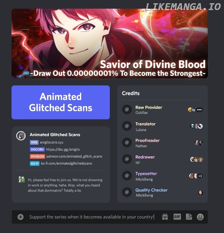 Savior of Divine Blood ~Draw Out 0.00000001% To Become the Strongest~ Chapter 99 - page 1