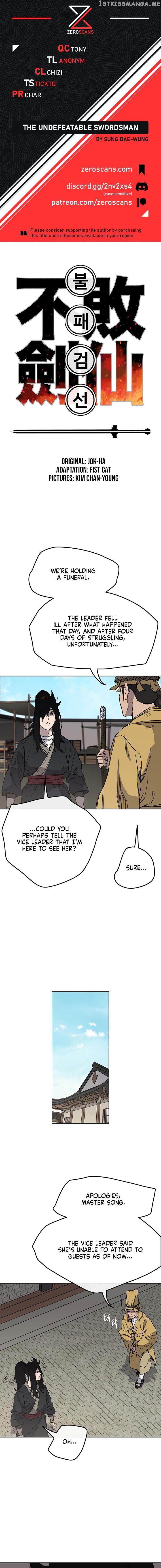 The Undefeatable Swordsman chapter 34 - page 1
