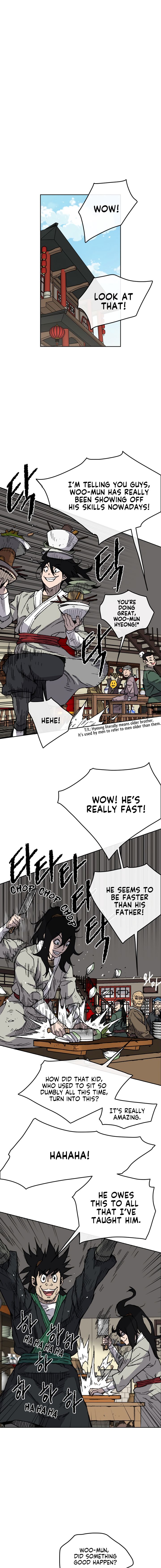 The Undefeatable Swordsman chapter 11 - page 8