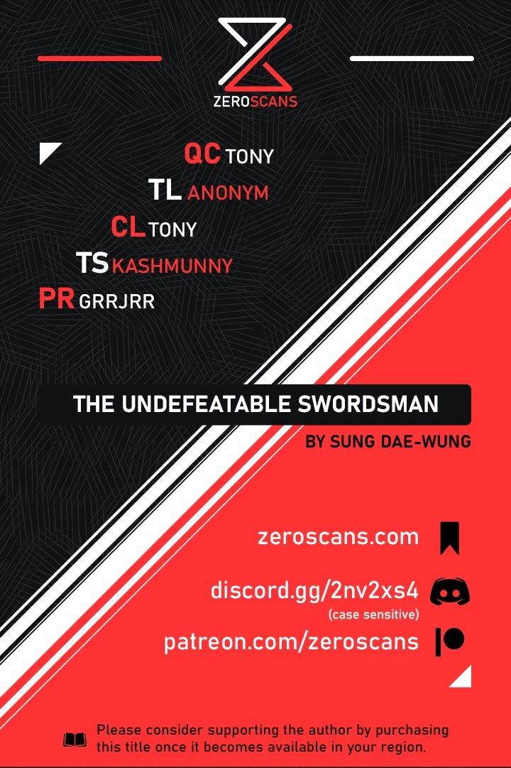 The Undefeatable Swordsman chapter 42 - page 1