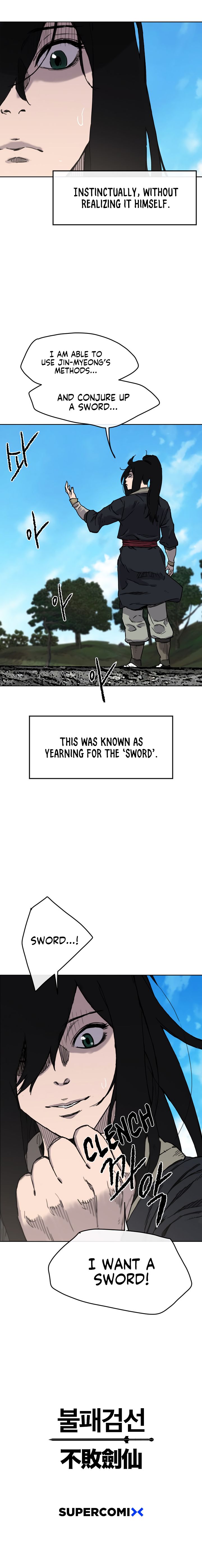 The Undefeatable Swordsman chapter 9 - page 19
