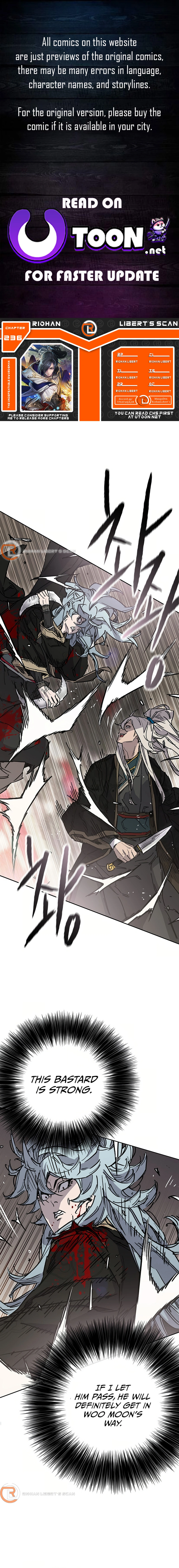 The Undefeatable Swordsman Chapter 236 - page 1