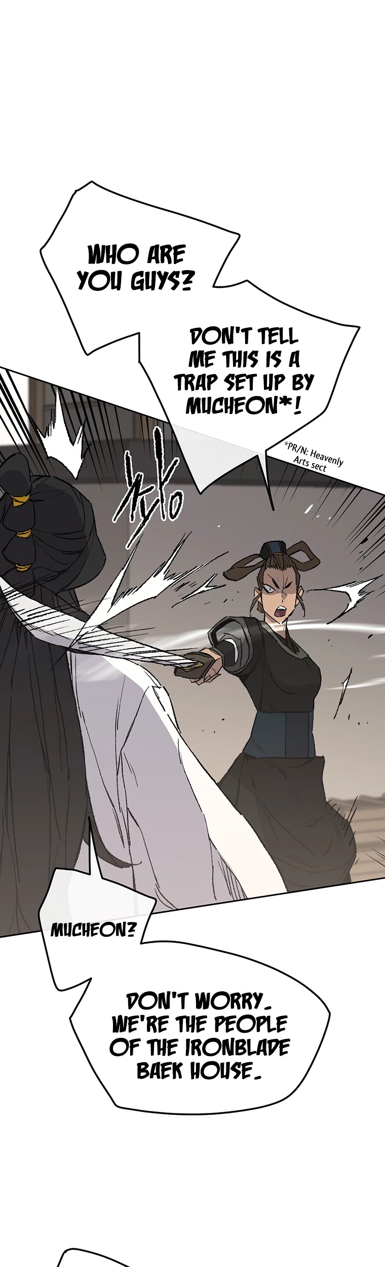 The Undefeatable Swordsman chapter 93 - page 13