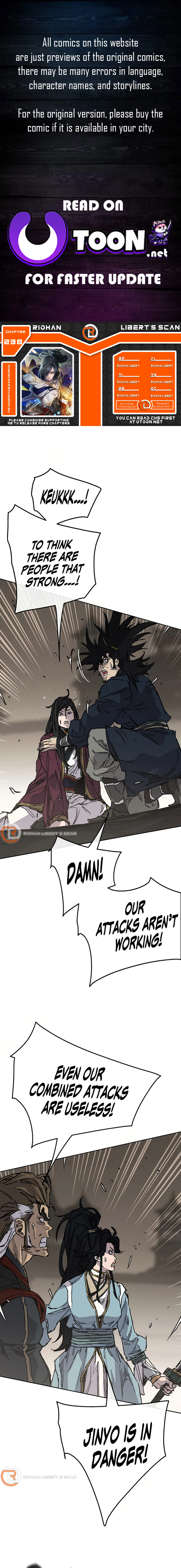 The Undefeatable Swordsman Chapter 238 - page 1