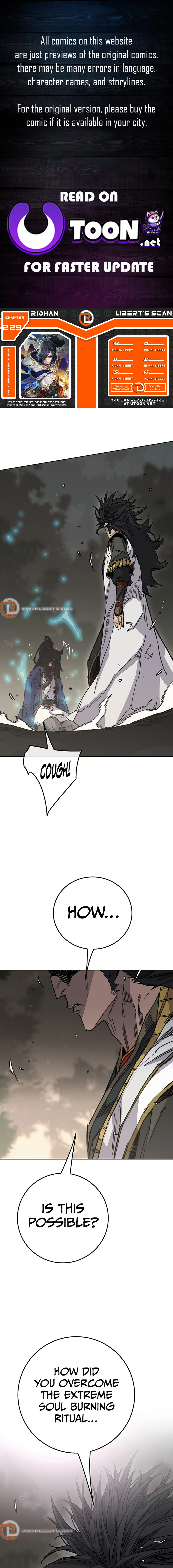 The Undefeatable Swordsman Chapter 229 - page 1