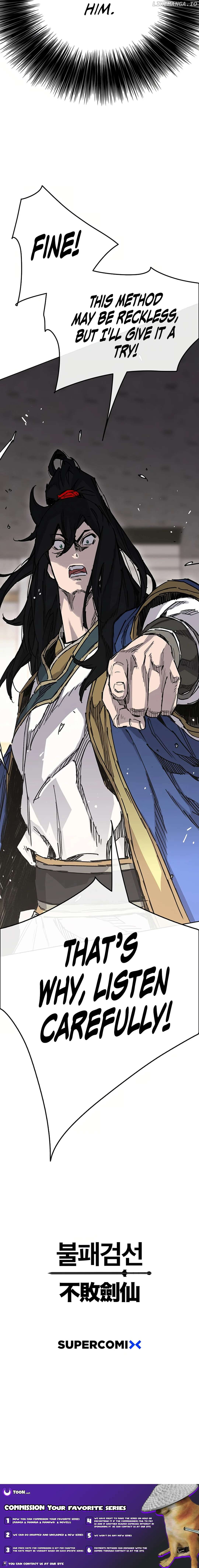 The Undefeatable Swordsman Chapter 219 - page 21
