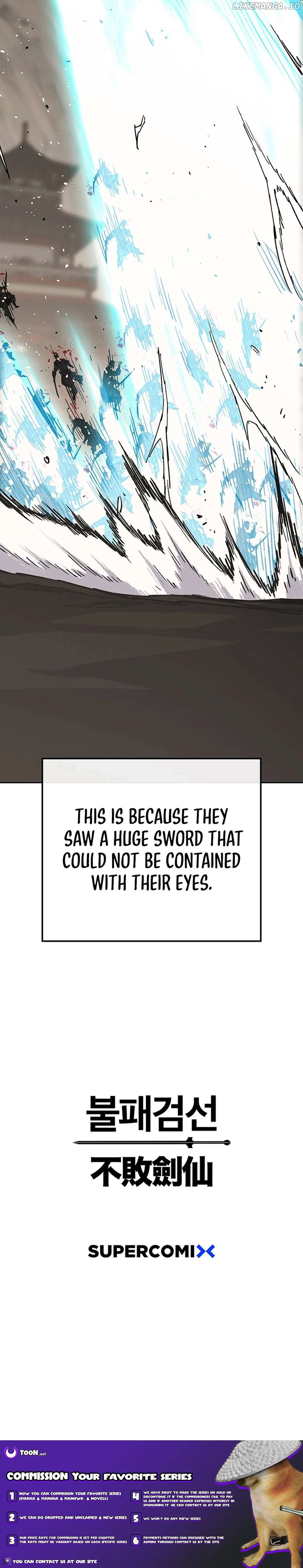 The Undefeatable Swordsman Chapter 217 - page 20