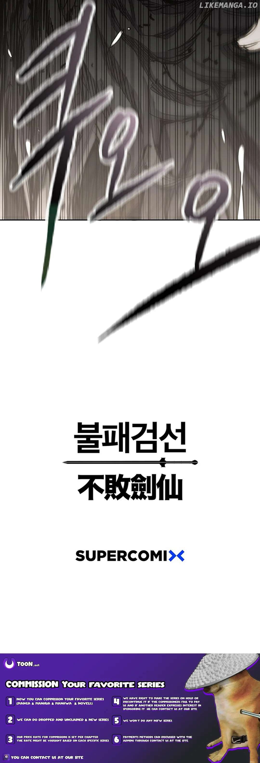 The Undefeatable Swordsman Chapter 216 - page 21
