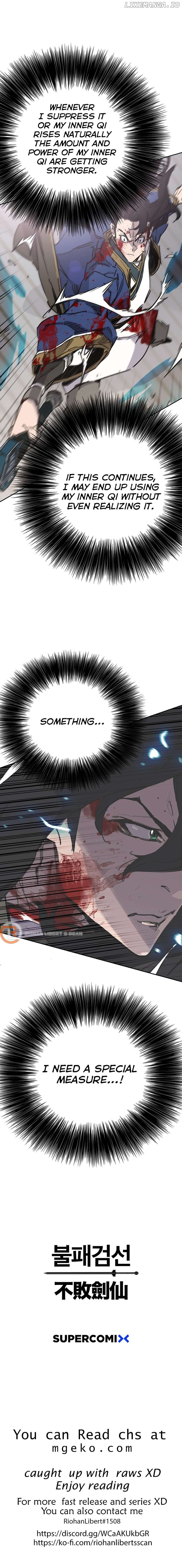 The Undefeatable Swordsman Chapter 201 - page 11