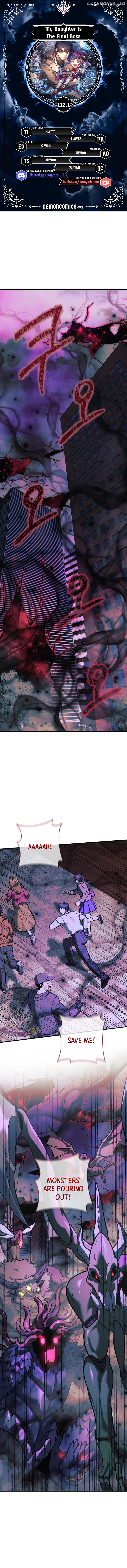 My Daughter is the Final Boss Chapter 112.1 - page 1