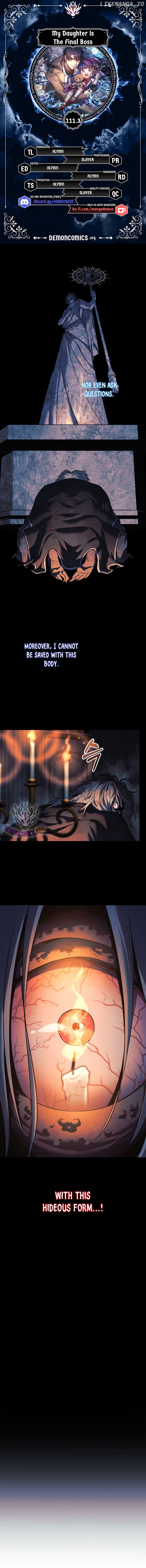 My Daughter is the Final Boss Chapter 111.3 - page 1