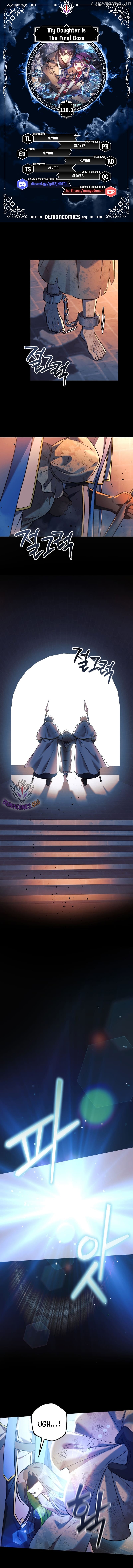 My Daughter is the Final Boss Chapter 110.3 - page 1