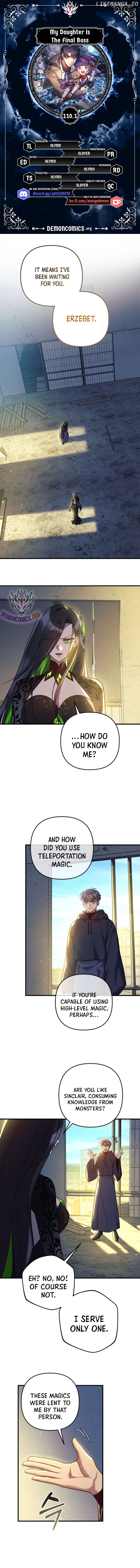 My Daughter is the Final Boss Chapter 110.1 - page 1