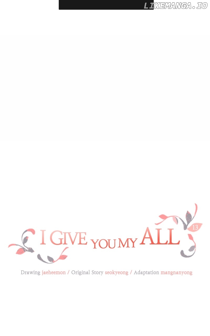 I Give You My All Chapter 13 - page 20