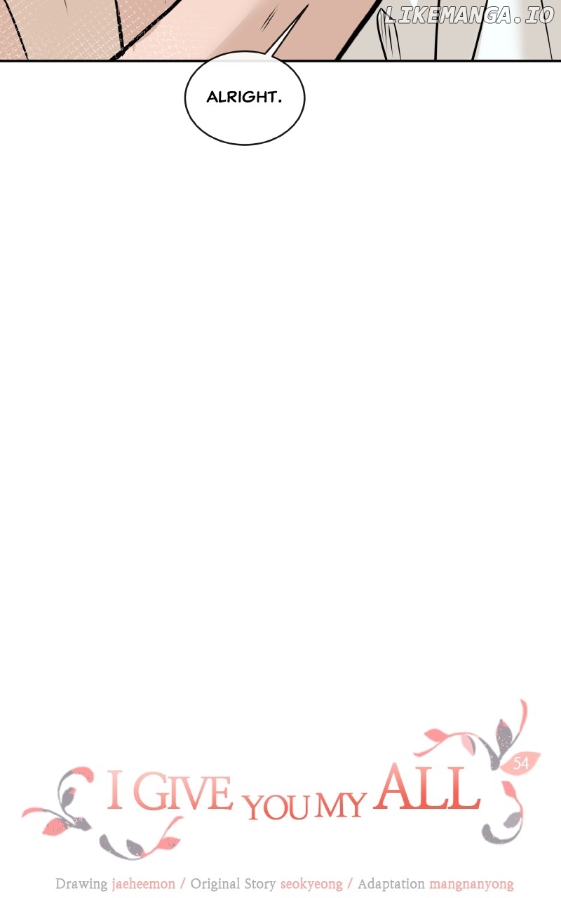 I Give You My All Chapter 54 - page 18