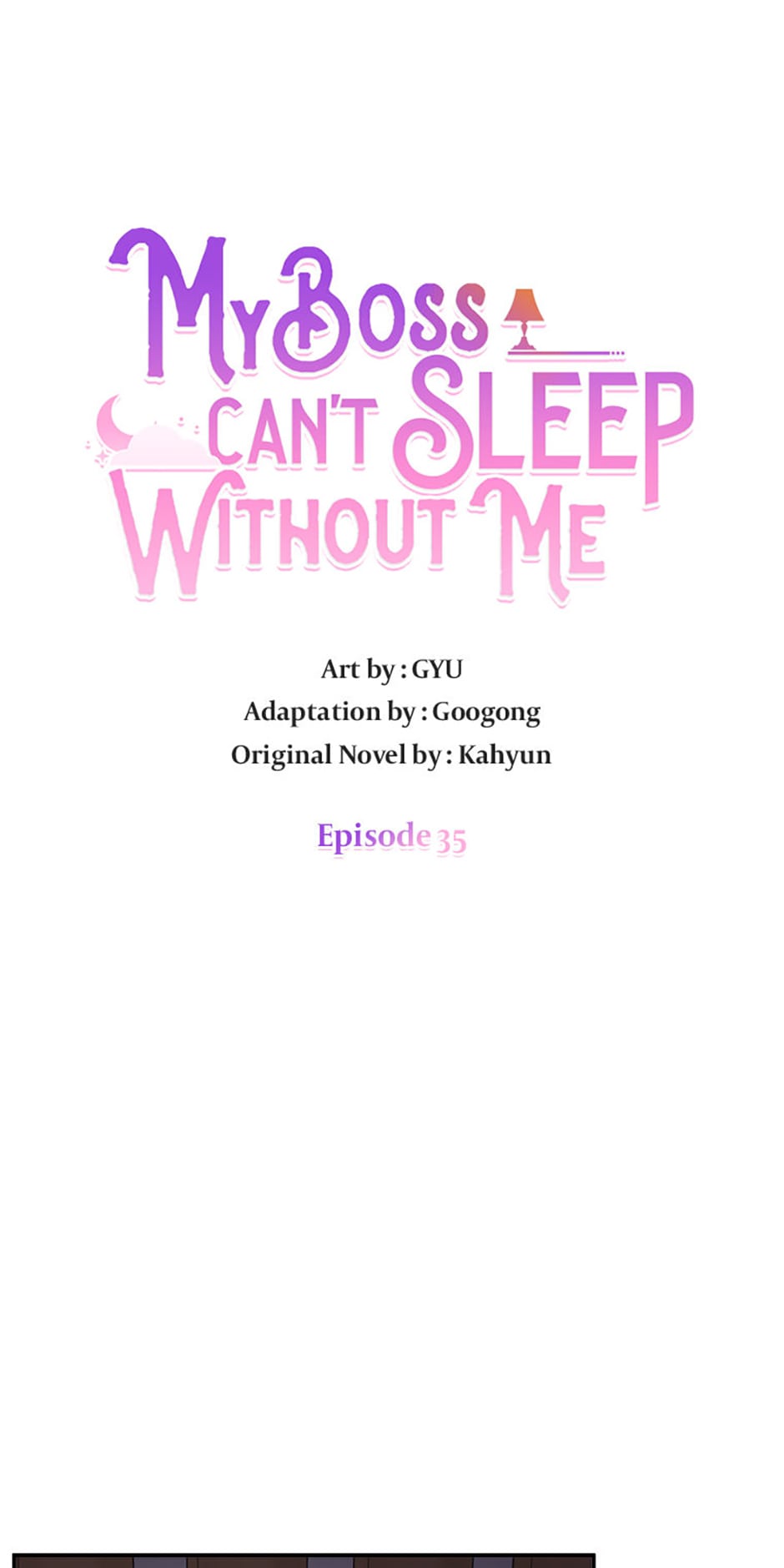 My Boss Can't Sleep Without Me Chapter 35 - page 8