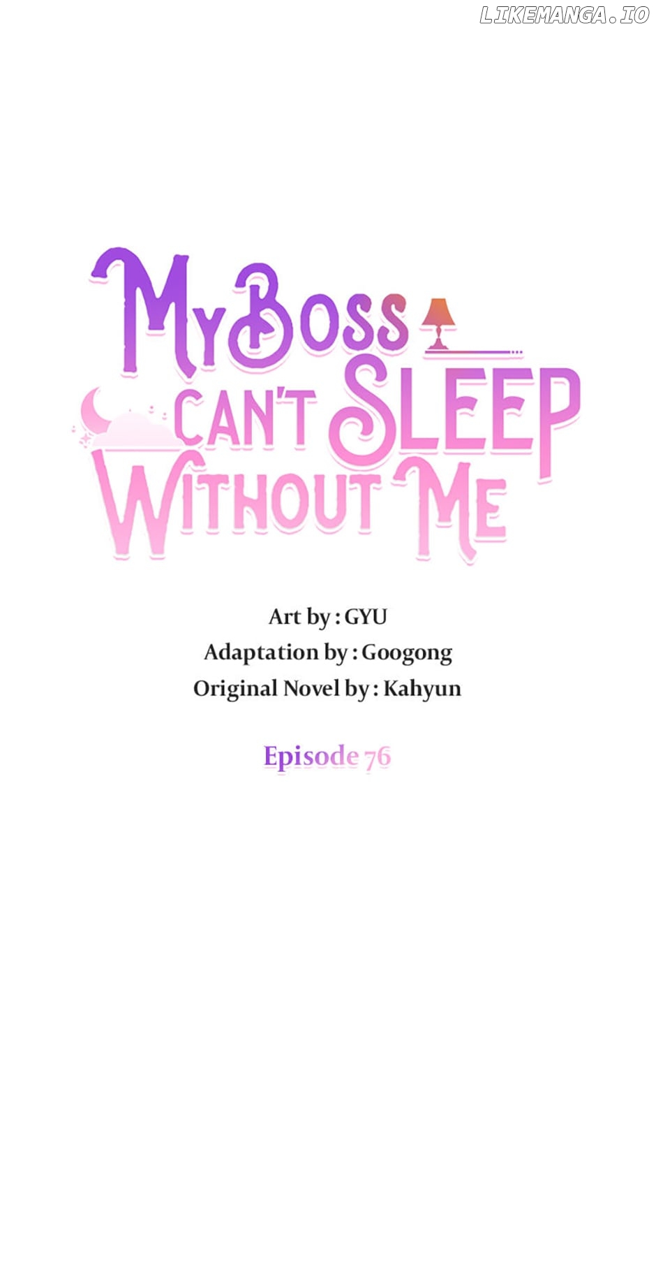 My Boss Can't Sleep Without Me Chapter 76 - page 3