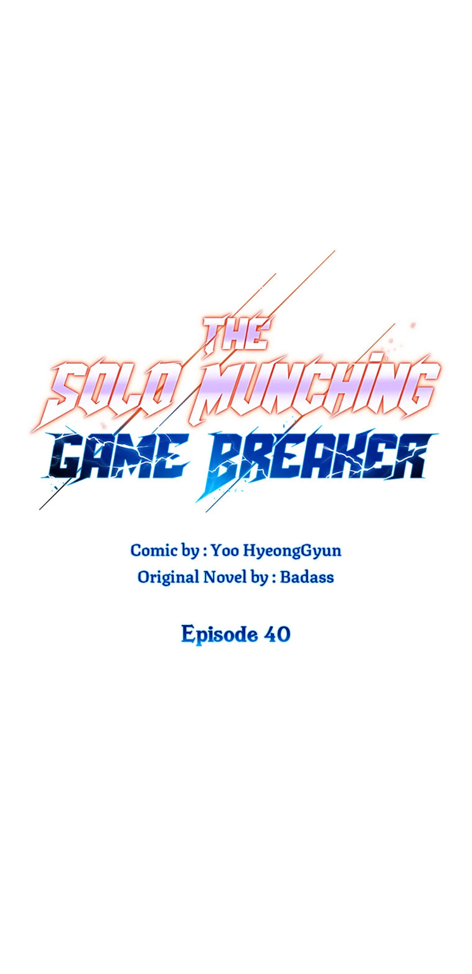 Solo Eating Chapter 40 - page 1
