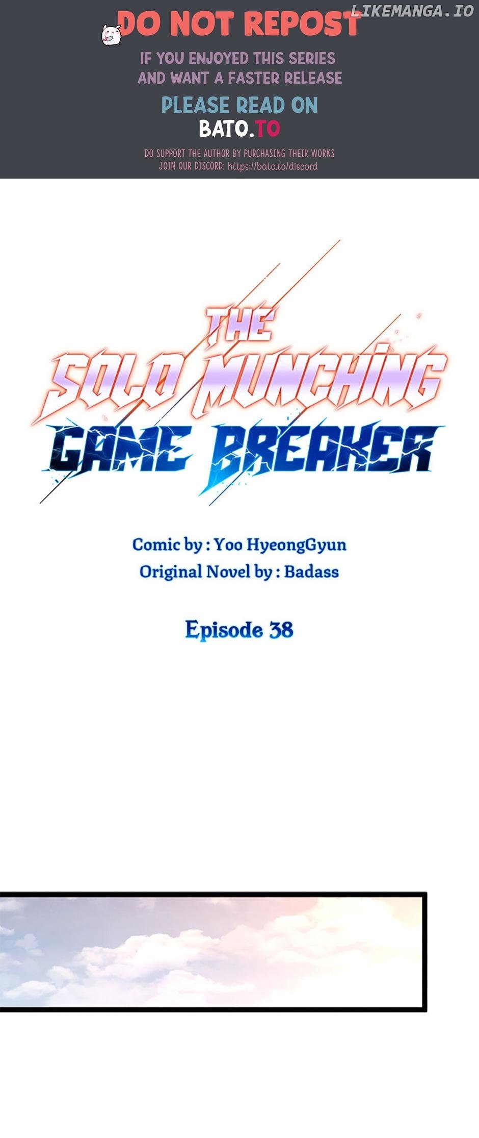 Solo Eating Chapter 38 - page 1