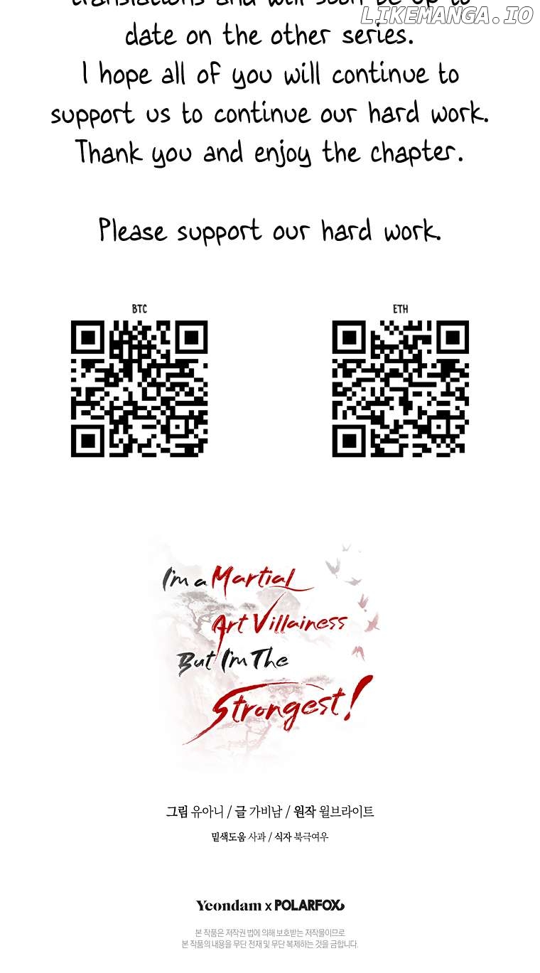I’m a Martial Art Villainess but I’m the Strongest! Chapter 90 - page 63