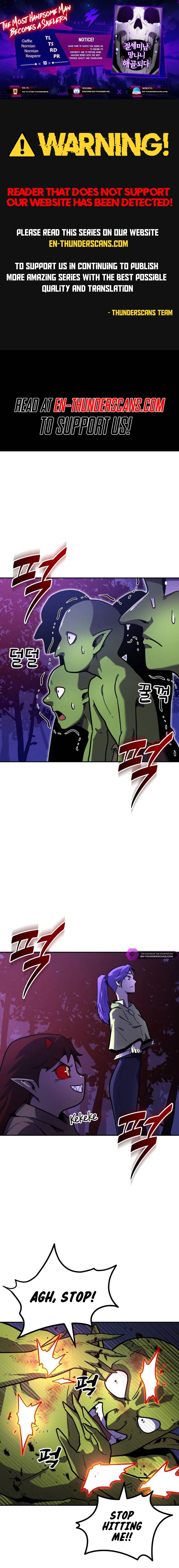 The Most Handsome Man Becomes a Skeleton Chapter 10 - page 1