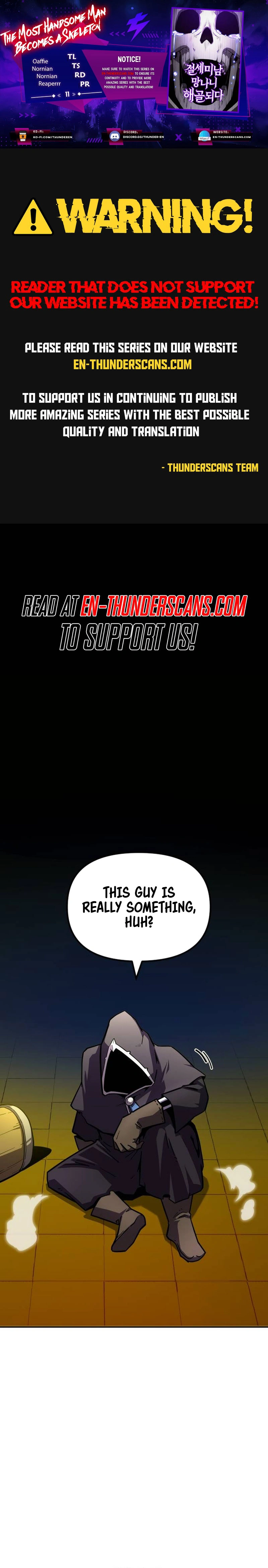 The Most Handsome Man Becomes a Skeleton Chapter 11 - page 1