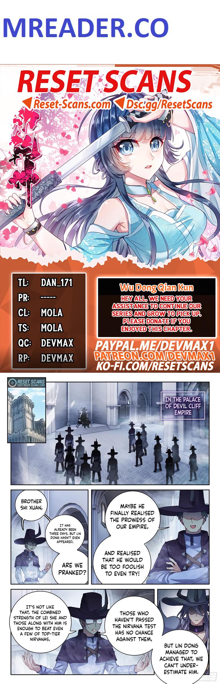 Wu Dong Qian Kun chapter 158 - page 1
