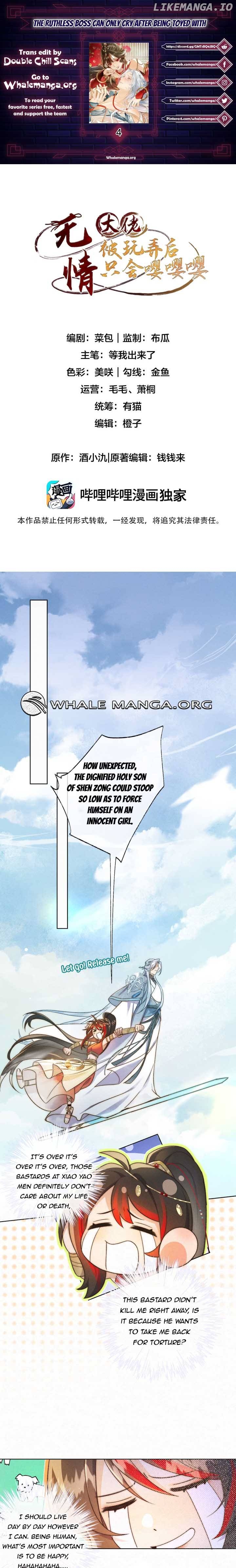 The Ruthless Boss Can Only Cry After Being Toyed With Chapter 4 - page 1