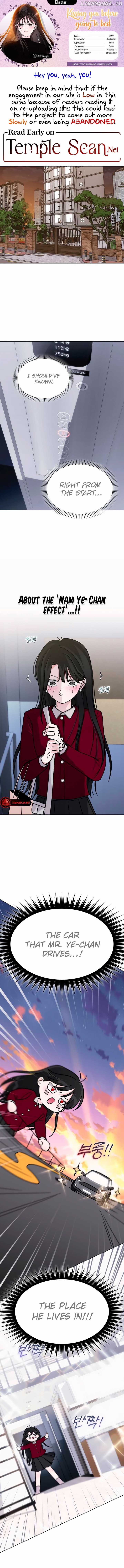Kiss Before Going To Bed Chapter 11 - page 1