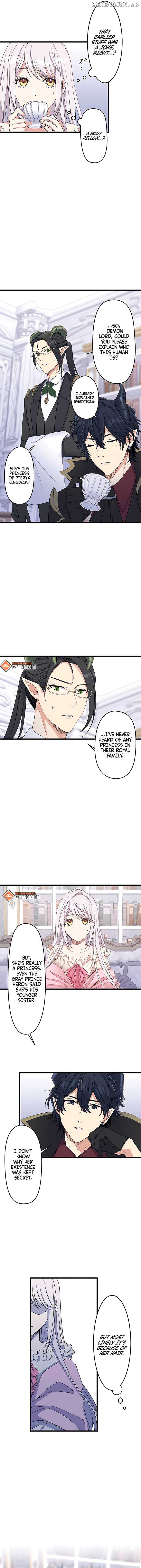 I Was a Sacrificial Princess, but I Reincarnated and Became the Body Pillow of the Demon King Chapter 3 - page 2