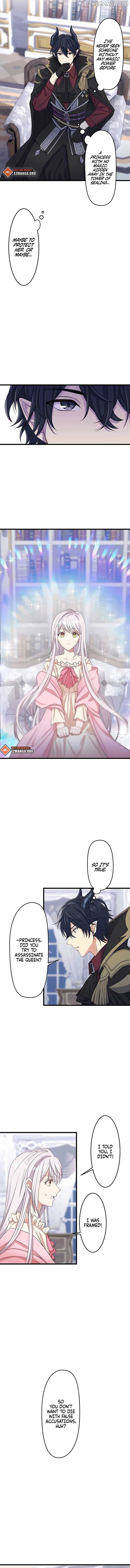 I Was a Sacrificial Princess, but I Reincarnated and Became the Body Pillow of the Demon King Chapter 3 - page 3