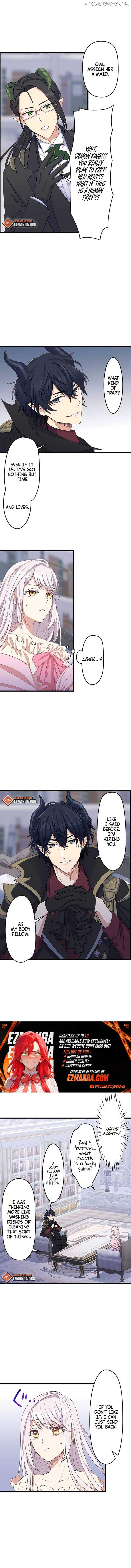 I Was a Sacrificial Princess, but I Reincarnated and Became the Body Pillow of the Demon King Chapter 3 - page 5