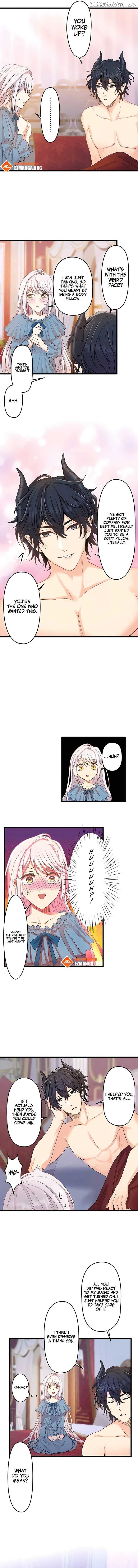 I Was a Sacrificial Princess, but I Reincarnated and Became the Body Pillow of the Demon King Chapter 4 - page 6