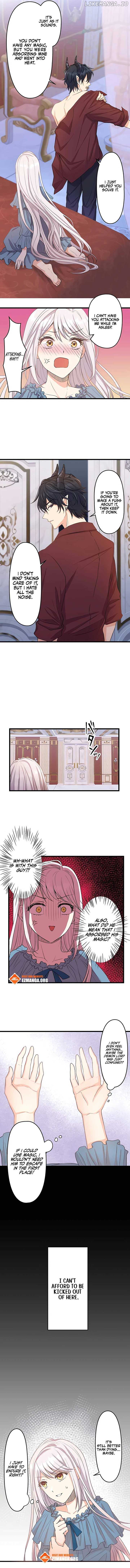 I Was a Sacrificial Princess, but I Reincarnated and Became the Body Pillow of the Demon King Chapter 4 - page 7