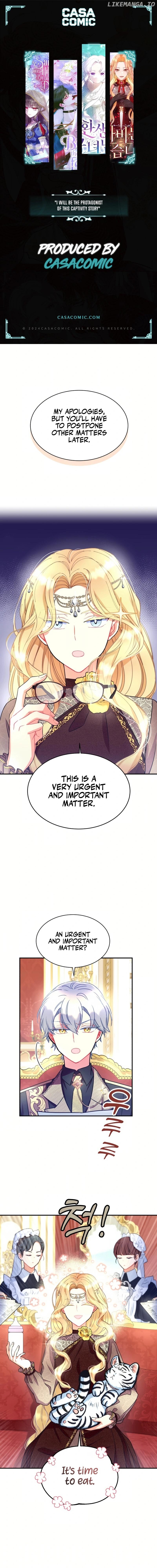 I Will Be The Protagonist of This Captivity Story Chapter 13 - page 1
