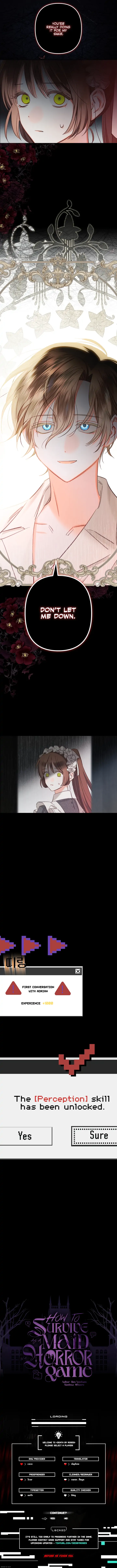 How to Survive as a Maid in a Horror Game Chapter 3 - page 21
