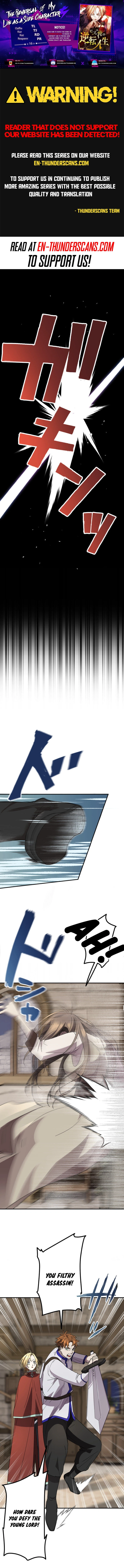 The Reversal of My Life as a Side Character Chapter 16 - page 1